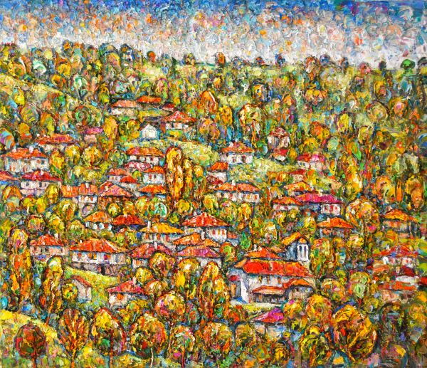 Панорама от с. Долен